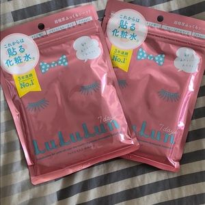 💖Lululun Face Sheet Pink 2 pack - New & Sealed💖